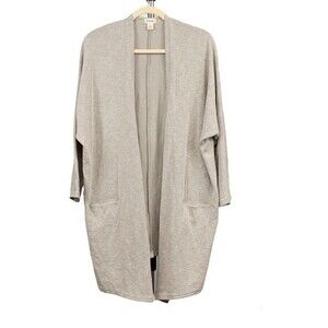 DONNI. Open front long cardigan one size